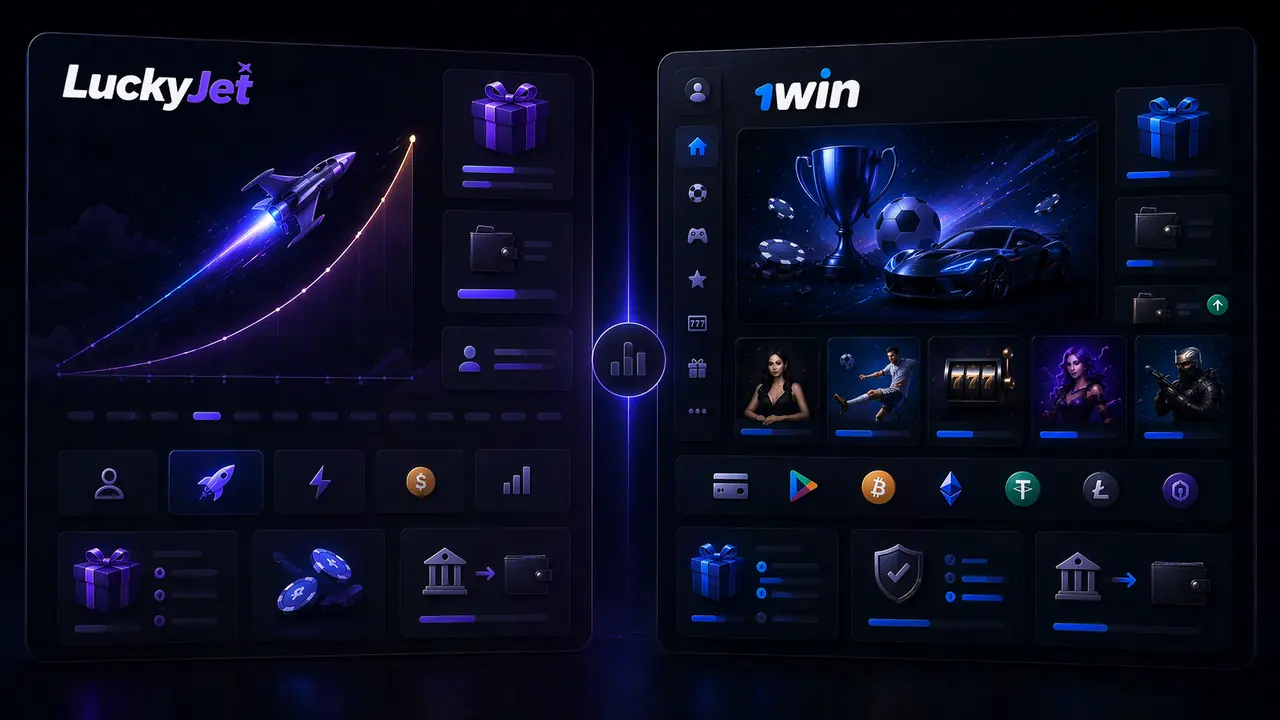 Lucky Jet и 1WIN: как быстрее дойти до игры, пополнения и первого раунда
