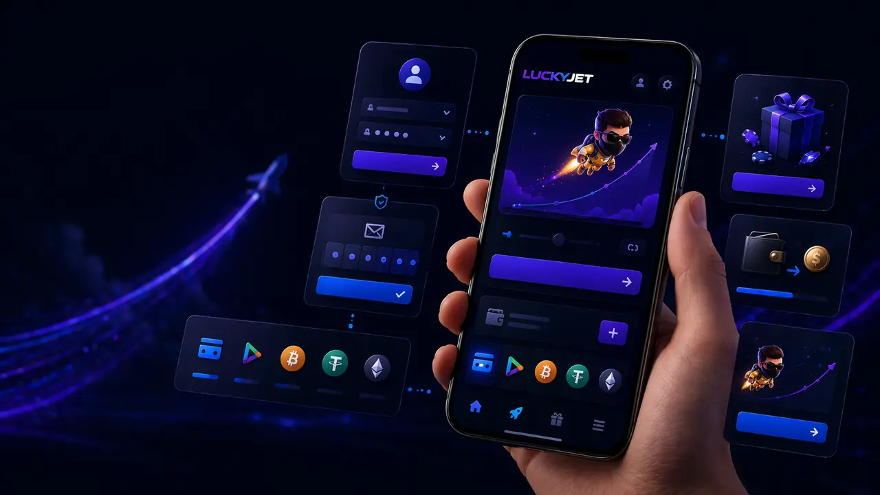 Как играть в Lucky Jet с телефона